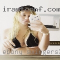 Ebony swingers